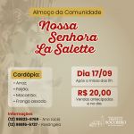 Almoço da Comunidade N. Sra. de La Salette.