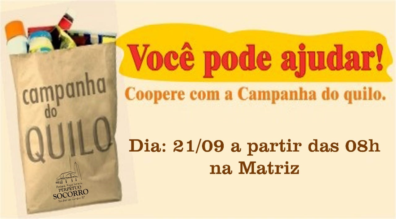 Campanha do Kg 21 09 02019