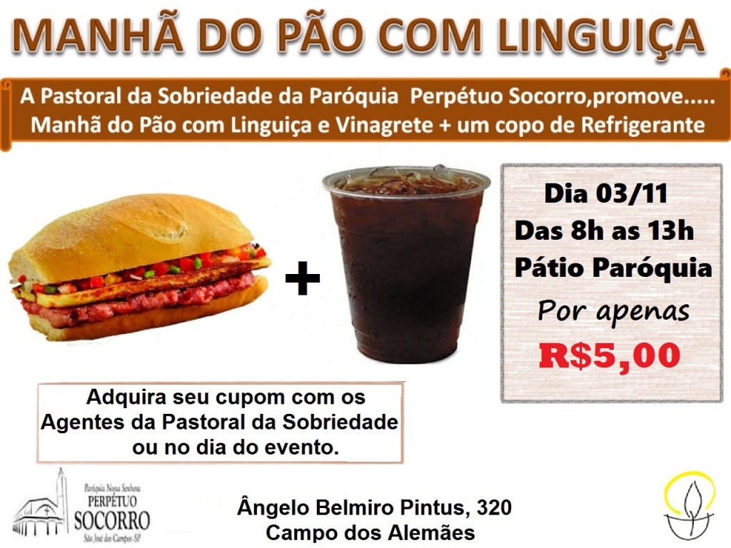 Manhã do Pão com Linguiça - 03 11 2019