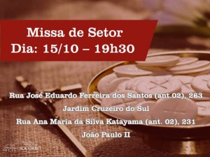 Missa de Setor - 15 10 2019