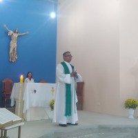 Retiro só para Mulheres 20 10 2019 - 67 missa acolhida padre