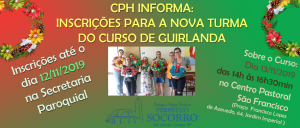 Nova Turma Curso de Guirlanda