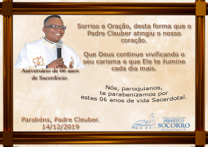 Aniversário Sacerdotal Pe Cleuber