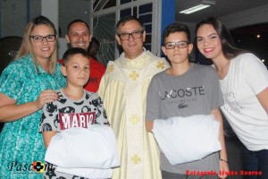 Missa Noite de Natal 2019 pároco e família Adilso final