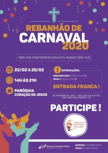 Rebanhão de carnaval folder