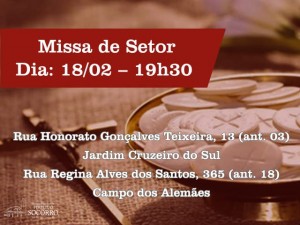 Missa Setor 18 Fev