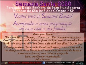 Capa Semana Santa 2020