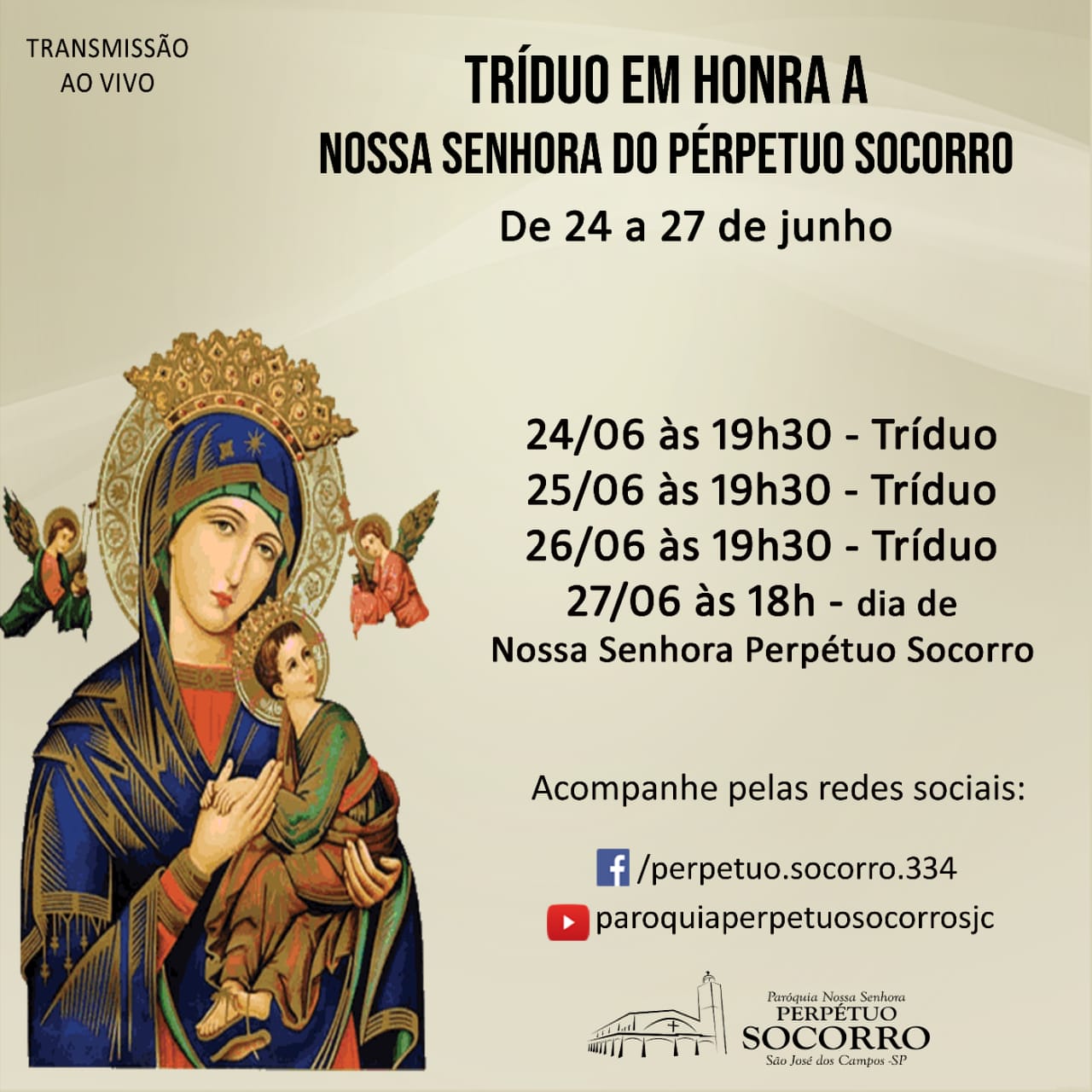 Tríduo em Honra a Nossa Senhora