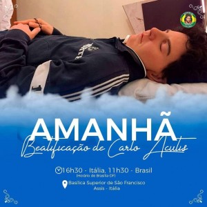 Beatificação Carlo Acutis - 10 outubro 11h30