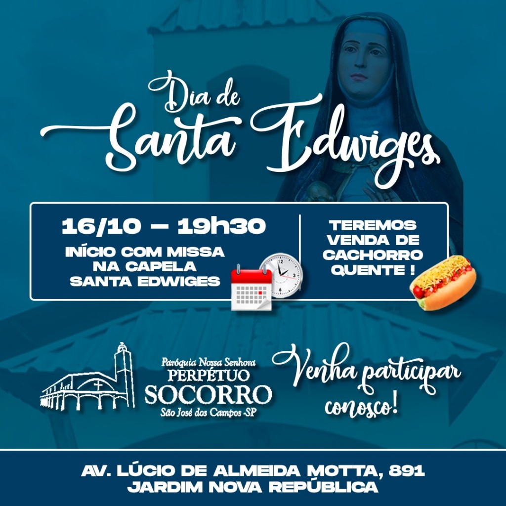 Dia de Santa Edwiges 16 10 2020