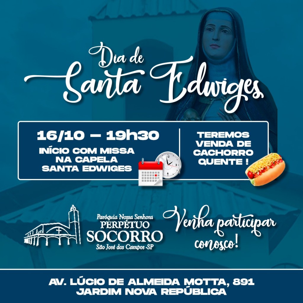 Dia de Santa Edwiges 16 10 2020