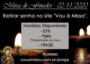 Missa de Finados 2020