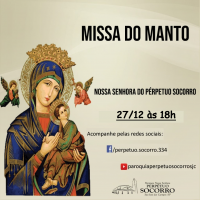 Última Missa do Manto de 2020!