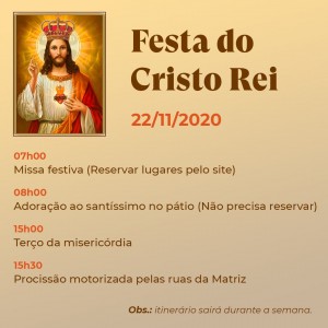 Cristo Rei 22 11 2020