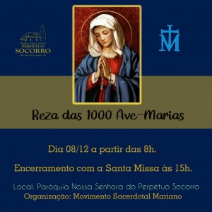 Reza das 1000 Ave-Marias 08 12 2020