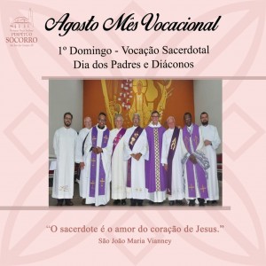 Agosto Mês Vocacional - 1 Dom