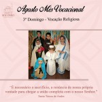 Agosto – mês Vocacional 3º Domingo.