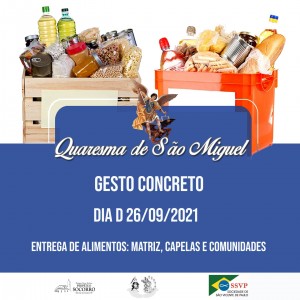 Gesto Concreto Quaresma de São Miguel PNSPS - 26.09.2021