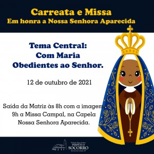 Carreata e Missa 12.10.2021