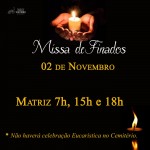 Missa de Finados na Matriz – 02/11/2021.