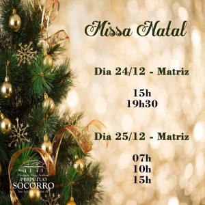 Missas de Natal Igreja Matriz 2021