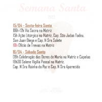 Dias 15 e 16/04