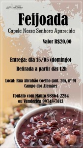 Feijoada Com. N. Sra. Aparecida 15.05