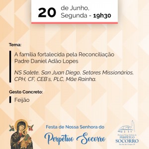 20.06 Festa Perpétuo Socorro 2022