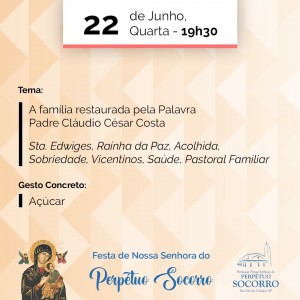 22.06 Festa Perpétuo Socorro 2022