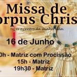 Corpus Christi – 16/06.