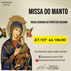 MissaManto-27 de Julho de 2022