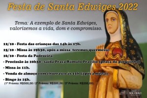 Festa de Santa Edwiges Out 2022