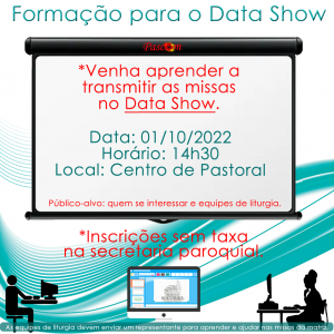 Formação Data Show 01 10 22