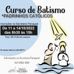 Curso de batismo – encontro com pais e padrinhos.