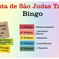 Festa de São Judas Tadeu Bingo 2022