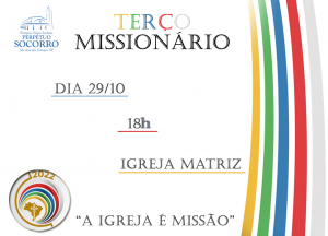 Terço missionário 29 10 2022 18h matriz logo azul