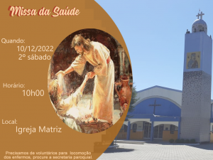 Missa da Saúde Dez 10 12 2022