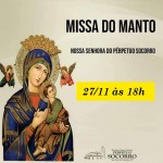 Missa do Manto de Nossa Senhora 27/11.