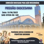Missão Diocesana – 10/06/23 das 7h30 às 16h.