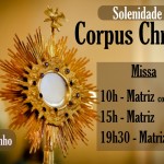 Solenidade de Corpus Christi – 08/06/2023.