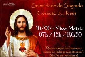 Solenidade Sagrado Coração de Jesus 16 06 23