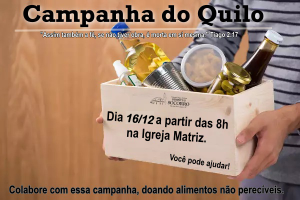 Campanha do Quilo 16 12 23