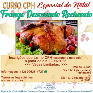 Curso CPH Frando desossado recheado