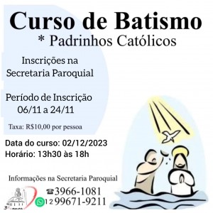 Curso de Batismo 02 12 23