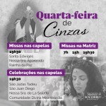 Quarta-feira de Cinzas.