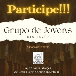 Grupo de Jovens 25 05 Cap Sta Edwiges