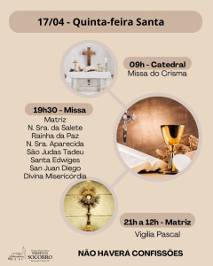 Semana Santa 2025 - 17.04 qui