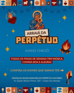 Arraiá da Perpétuo 2025 capa