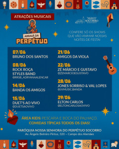 Arraiá da Perpétuo 2025 músicos1
