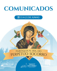 Comunicados 15 a 21 de Junho Capa